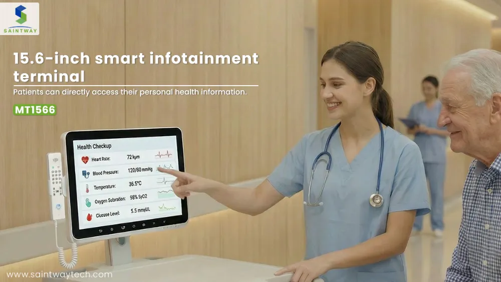 MT1566 Bedside patient engagement terminal